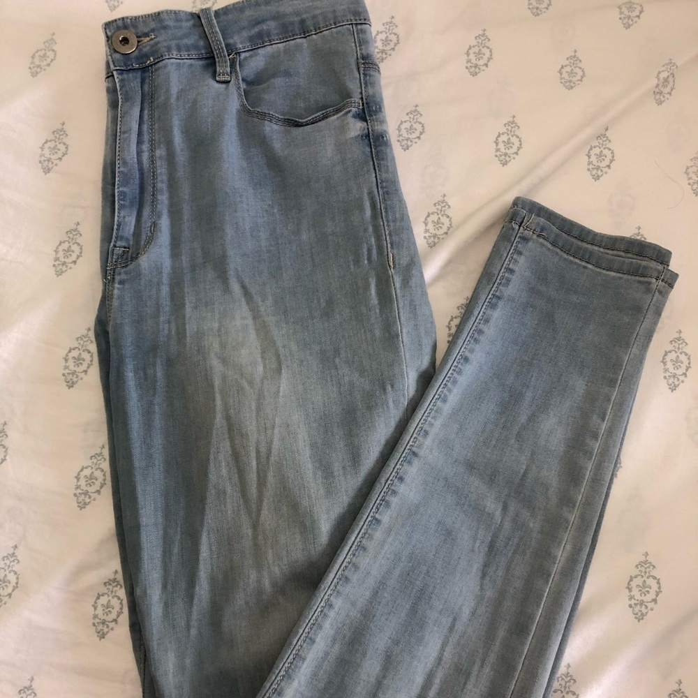 Pacsun bullhead super high rise denim